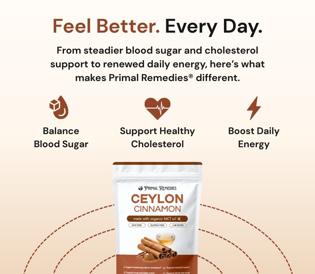 Primal Remedies - Ceylon Cinnamon with MCT Oil