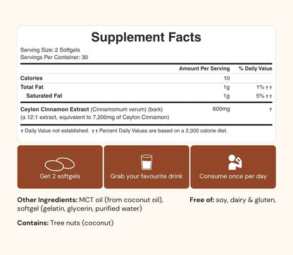 Primal Remedies - Ceylon Cinnamon with MCT Oil